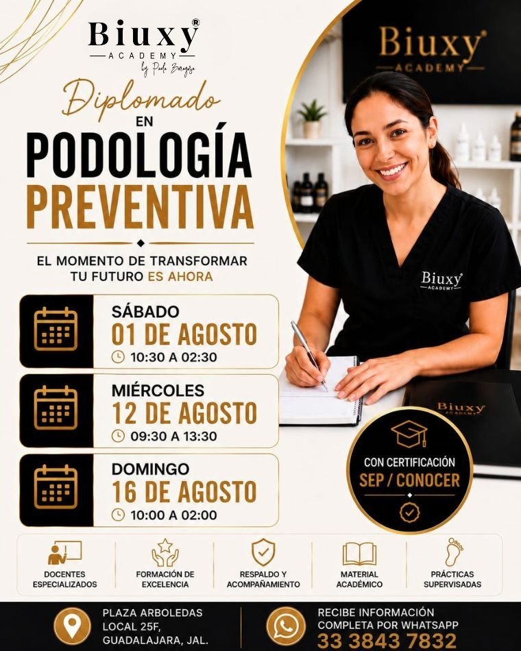Fechas disponibles del diplomado